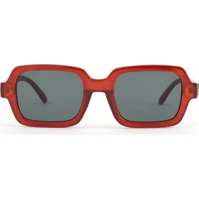 Sad Eyewear Hollow Sunglasses In Blue