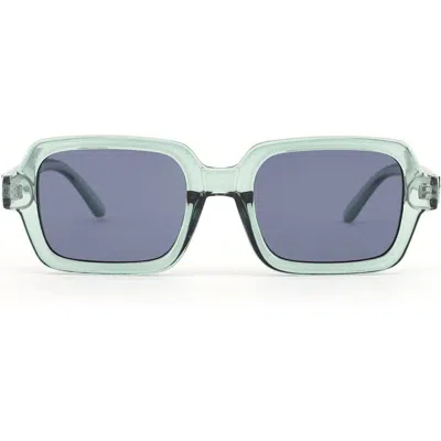 Sad Eyewear Hollow Sunglasses In Blue