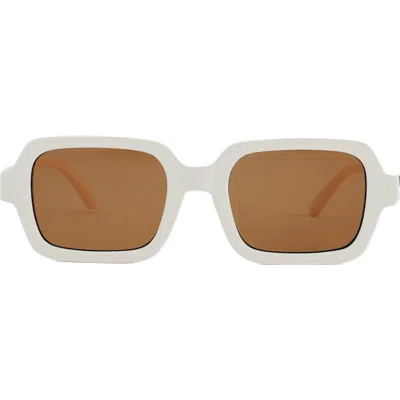 Sad Eyewear Hollow Sunglasses In Brown