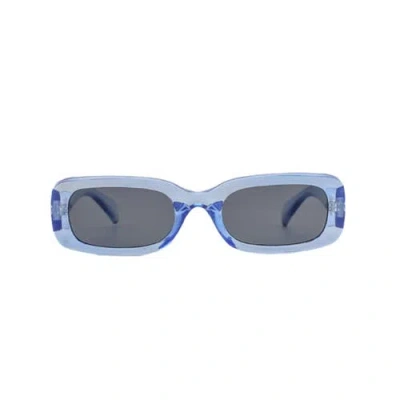 Sad Eyewear Mirror Sunglasses In Blue
