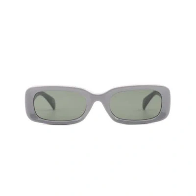 Sad Eyewear Mirror Sunglasses In Green