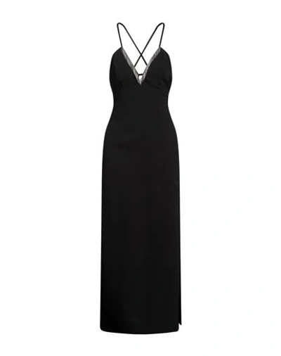 Sadey With Love Woman Maxi Dress Black Size 8 Polyester, Elastane
