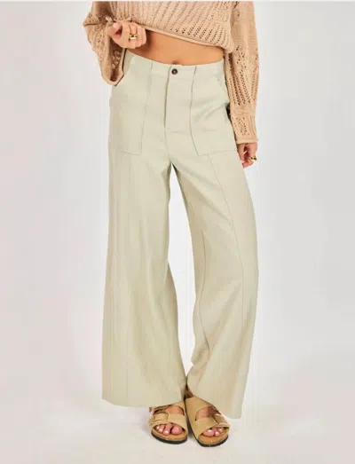 Sadie & Sage Agave Kiss Pants In Sage In Multi