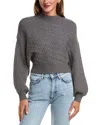 Sadie & Sage Along The Vines Sweater In Gray