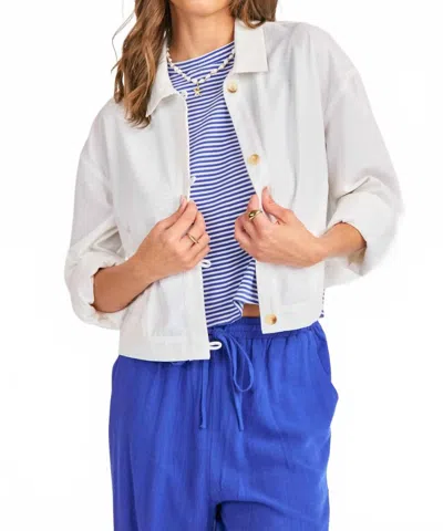 Sadie & Sage Ashore Jacket In White