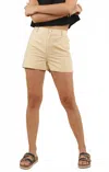 Sadie & Sage Au Soleil Shorts In Natural In Neutral