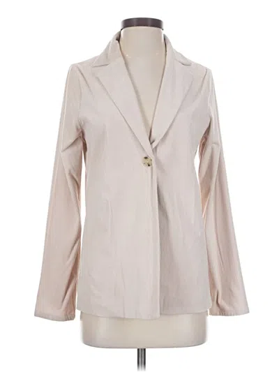 Pre-owned Sadie & Sage Blazer Jacket In Ivory