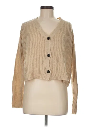 Pre-owned Sadie & Sage Cardigan Sweater In Brown