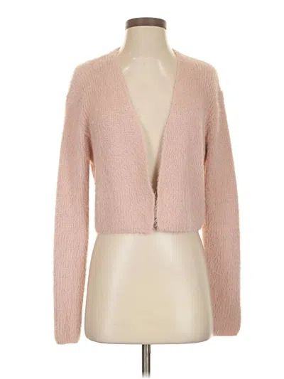 Pre-owned Sadie & Sage Cardigan Sweater In Pink