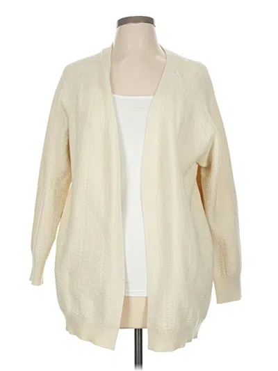 Pre-owned Sadie & Sage Cardigan Sweater In White