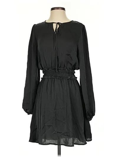 Pre-owned Sadie & Sage Casual Dress In Black
