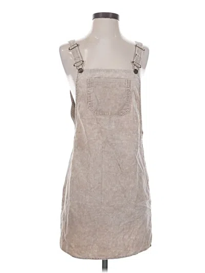 Pre-owned Sadie & Sage Casual Dress In Tan
