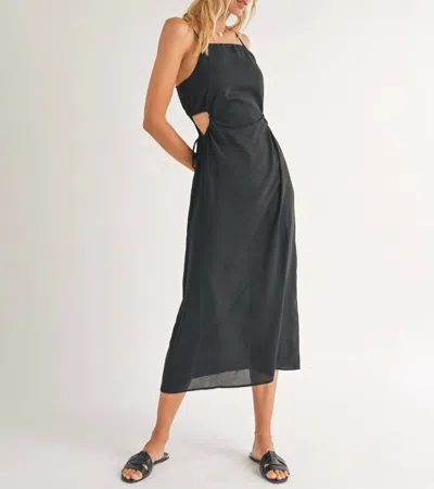 Sadie & Sage Classic Midi Dress In Black