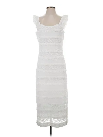 Pre-owned Sadie & Sage Cocktail Dress In White