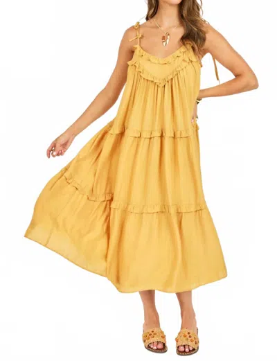 Sadie & Sage Erin Maxi Dress In Yellow