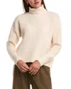 Sadie & Sage Fiona Turtleneck Sweater In White