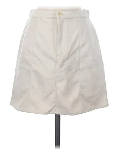Pre-owned Sadie & Sage Formal Skirt In Ivory