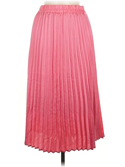 Pre-owned Sadie & Sage Formal Skirt In Pink