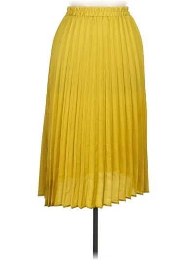 Pre-owned Sadie & Sage Formal Skirt In Yellow