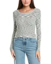 Sadie & Sage Full Moon Sweater In Gray