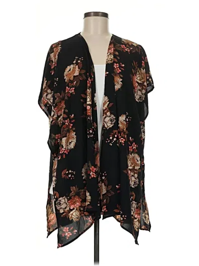Pre-owned Sadie & Sage Kimono In Black