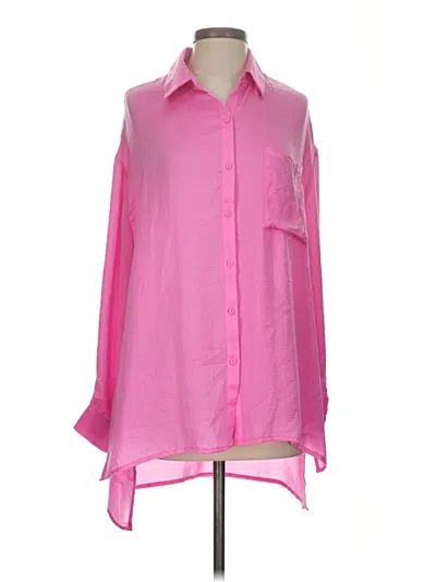 Sadie & Sage Long Sleeve Blouse In Pink