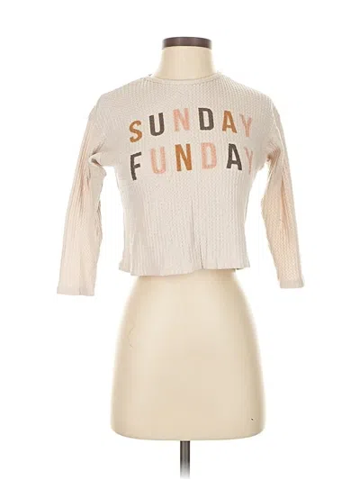 Pre-owned Sadie & Sage Long Sleeve Turtleneck In Brown