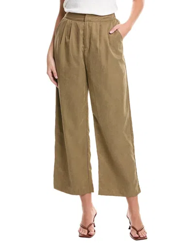 SADIE & SAGE OLIVE GROVES PLEATED TROUSER