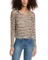 Sadie & Sage Oversized Pullover In Gray