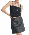 Sadie & Sage Payton Sleeveless Sweater In Black In Black