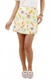 Sadie & Sage Picnic Pursuits Skirt In Lemon In Yellow