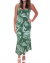 Sadie & Sage Prosper Knit Midi Dress In Green In Green