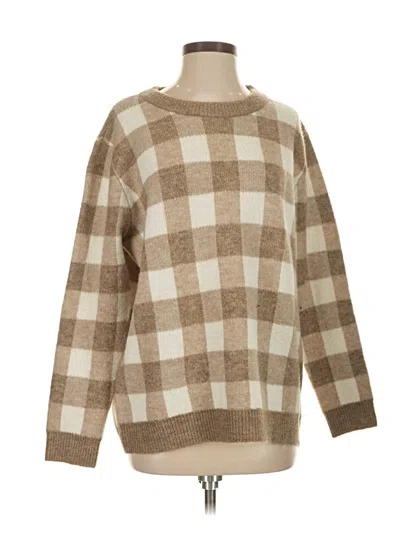 Pre-owned Sadie & Sage Pullover Sweater In Brown