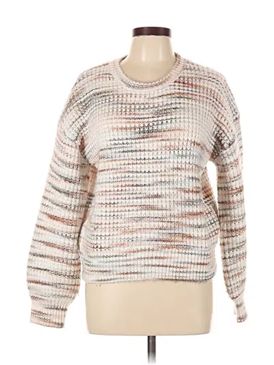 Pre-owned Sadie & Sage Pullover Sweater In Brown