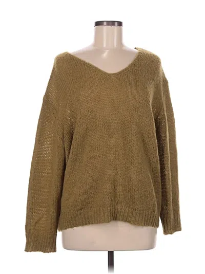 Pre-owned Sadie & Sage Pullover Sweater In Brown