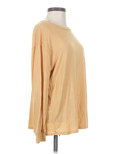 Pre-owned Sadie & Sage Pullover Sweater In Gold