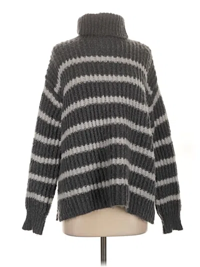 Pre-owned Sadie & Sage Pullover Sweater In Gray