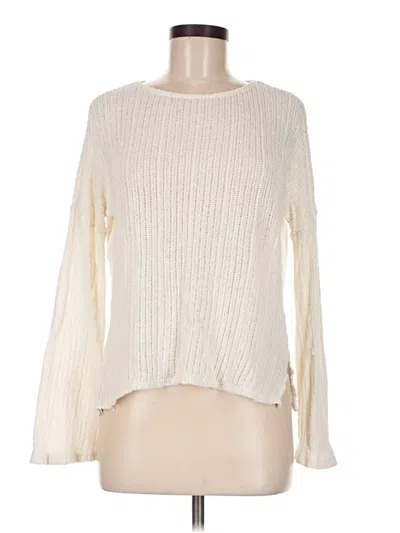 Pre-owned Sadie & Sage Pullover Sweater In Ivory