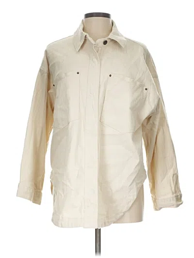 Pre-owned Sadie & Sage Raincoat In Ivory