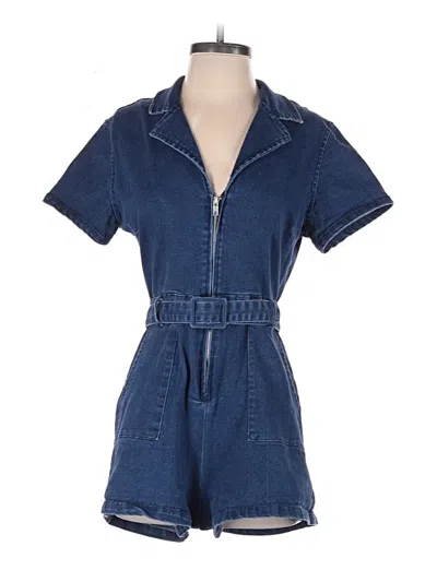 Pre-owned Sadie & Sage Romper In Blue