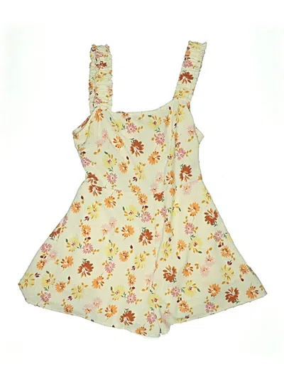 Pre-owned Sadie & Sage Romper In Yellow