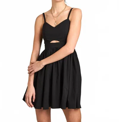 Sadie & Sage Shades On The Front Dress In Black