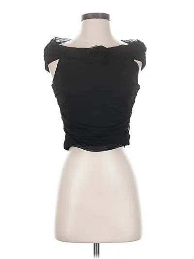 Pre-owned Sadie & Sage Sleeveless Blouse In Black