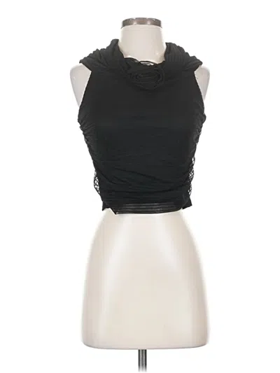 Pre-owned Sadie & Sage Sleeveless Blouse In Black