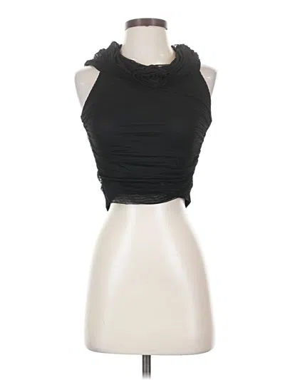 Pre-owned Sadie & Sage Sleeveless Blouse In Black