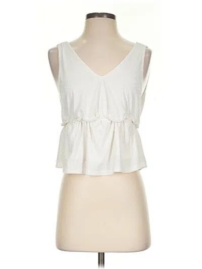Pre-owned Sadie & Sage Sleeveless Blouse In Ivory