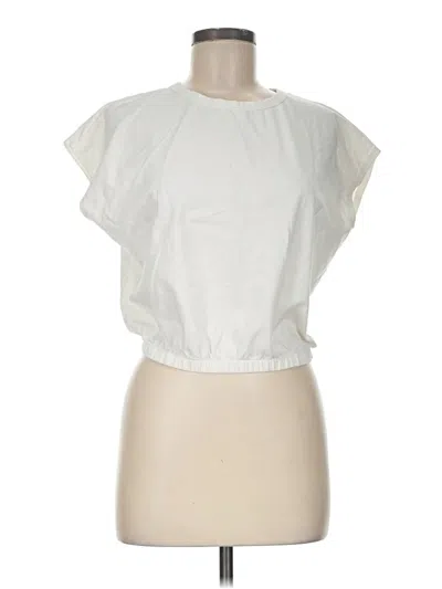 Pre-owned Sadie & Sage Sleeveless T-shirt In White