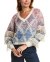 Sadie & Sage Soft Aztec Pullover In Multi