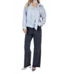 Sadie & Sage State Of Mind Denim Pants In Washed Black In Black