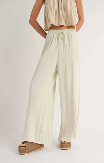 Sadie & Sage Sugar Pants In Oat